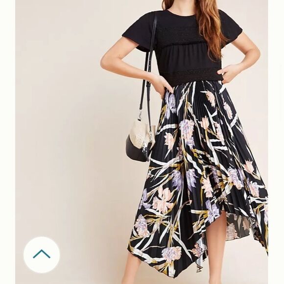 Anthropologie Dresses & Skirts - NWT Anthro Corey Lynn Calter Pleated Floral Skirt